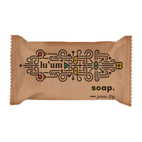 Jab&oacute;n rectangular cortado 35 g Lu\'um (Flow pack)