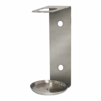 Soporte sencillo de Acero Inoxidable para dispensador 250 ml