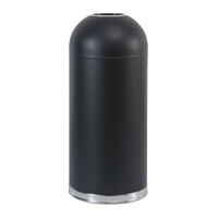 Basurero ignifugo en forma de domo para uso rudo de 50 l marca Trust