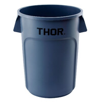 Contenedor redondo con asas de 166 L color Gris marca Trust