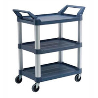 Carro de servicio de tres repisas de  90 kg marca Trust